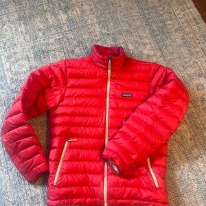 Patagonia Men's Red Puffer Jacket